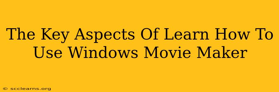 The Key Aspects Of Learn How To Use Windows Movie Maker