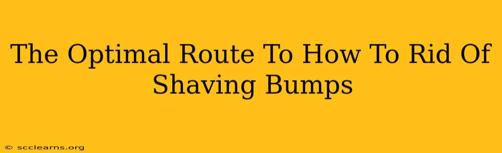 The Optimal Route To How To Rid Of Shaving Bumps