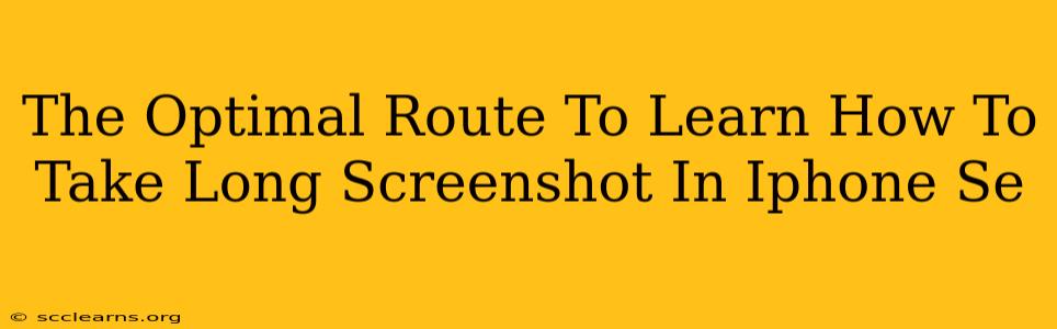 The Optimal Route To Learn How To Take Long Screenshot In Iphone Se