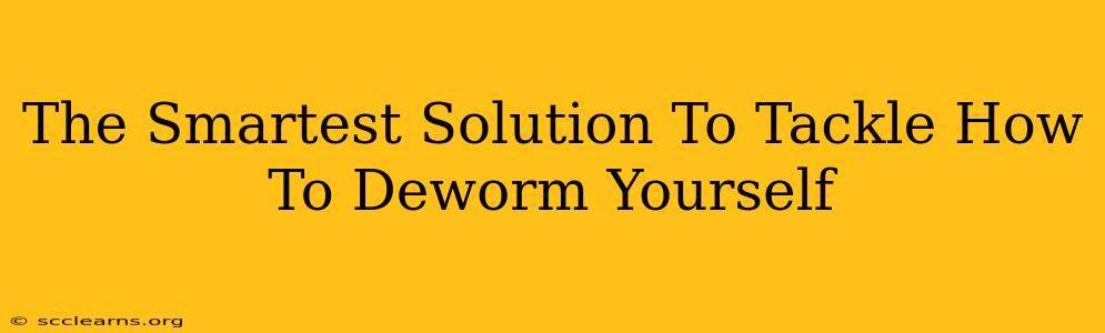 The Smartest Solution To Tackle How To Deworm Yourself