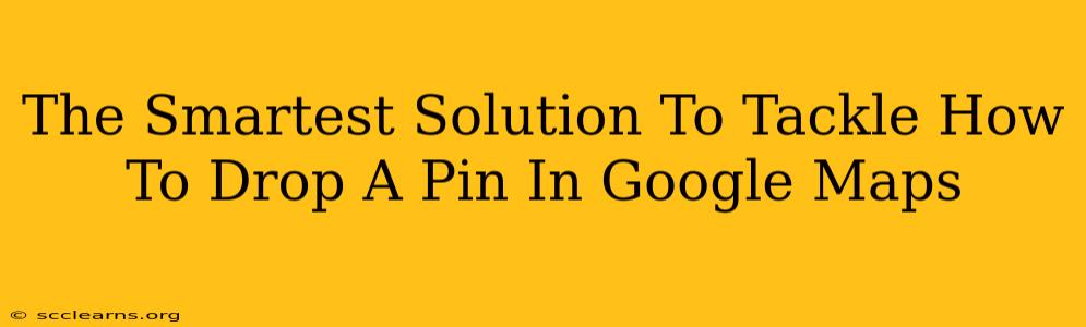 The Smartest Solution To Tackle How To Drop A Pin In Google Maps