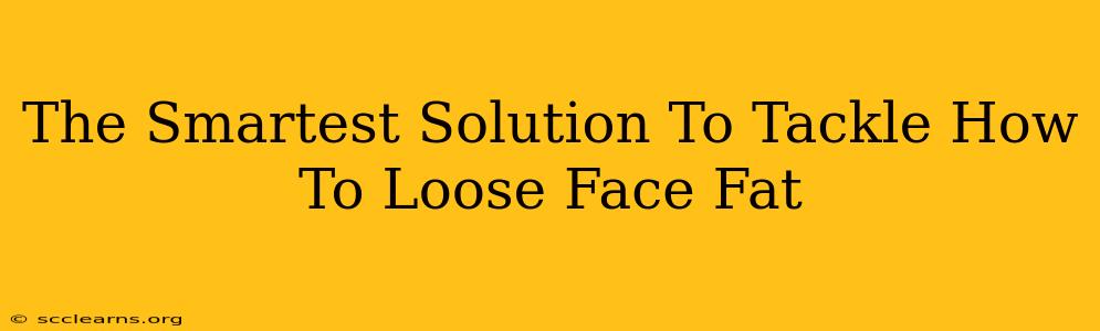 The Smartest Solution To Tackle How To Loose Face Fat