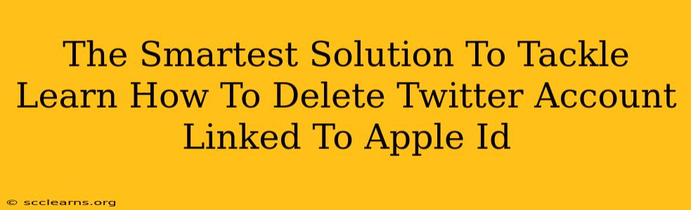 The Smartest Solution To Tackle Learn How To Delete Twitter Account Linked To Apple Id