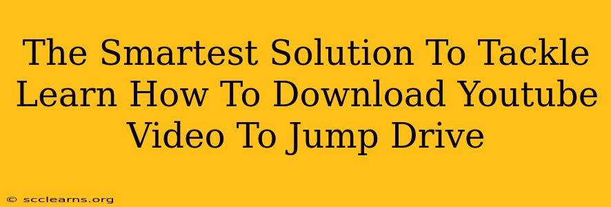 The Smartest Solution To Tackle Learn How To Download Youtube Video To Jump Drive