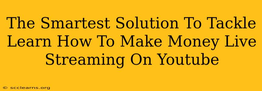 The Smartest Solution To Tackle Learn How To Make Money Live Streaming On Youtube