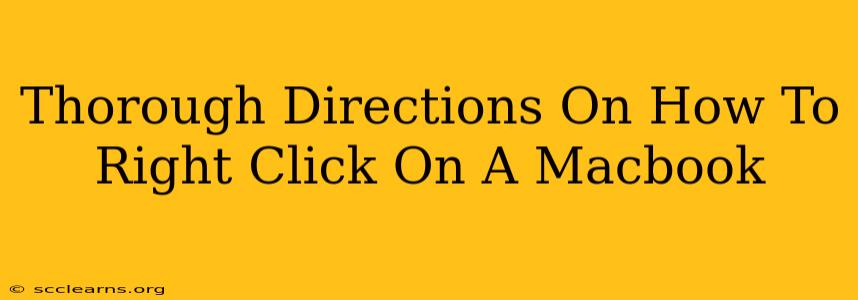 Thorough Directions On How To Right Click On A Macbook