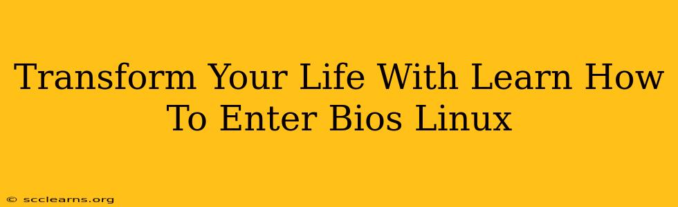 Transform Your Life With Learn How To Enter Bios Linux